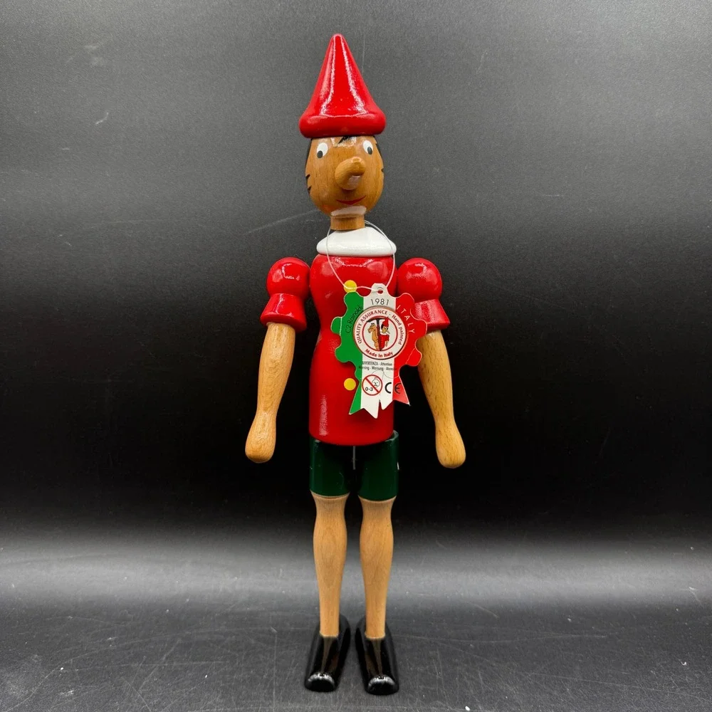 Vintage C2 Rainoldi Pinocchio Wooden 12